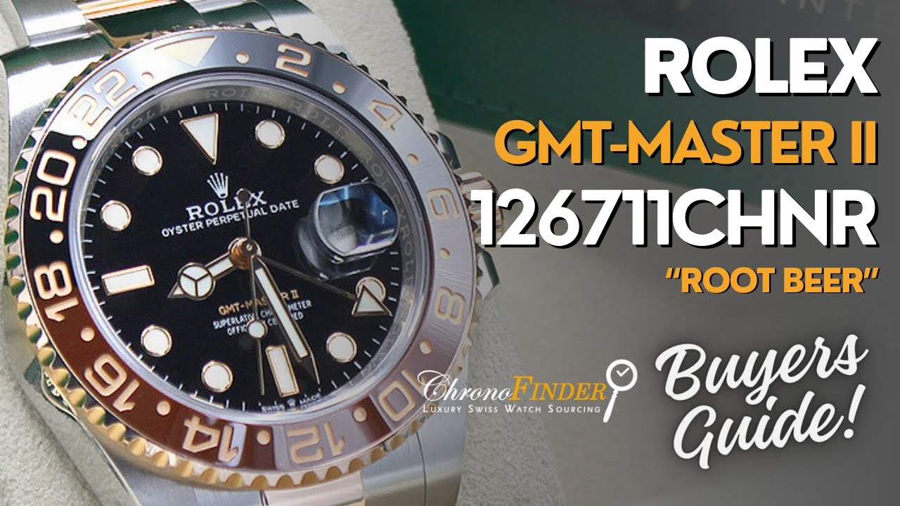 Обзор и руководство покупателя часов Rolex GMT-Master II 126711CHNR Root Beer | Chronofinder