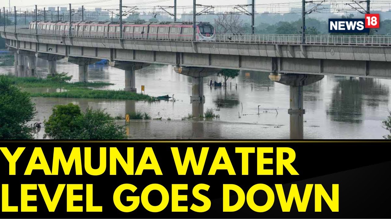 Delhi Monsoon News | Yamuna Water Level Goes Down | Delhi Rains | News |  Delhi  English News