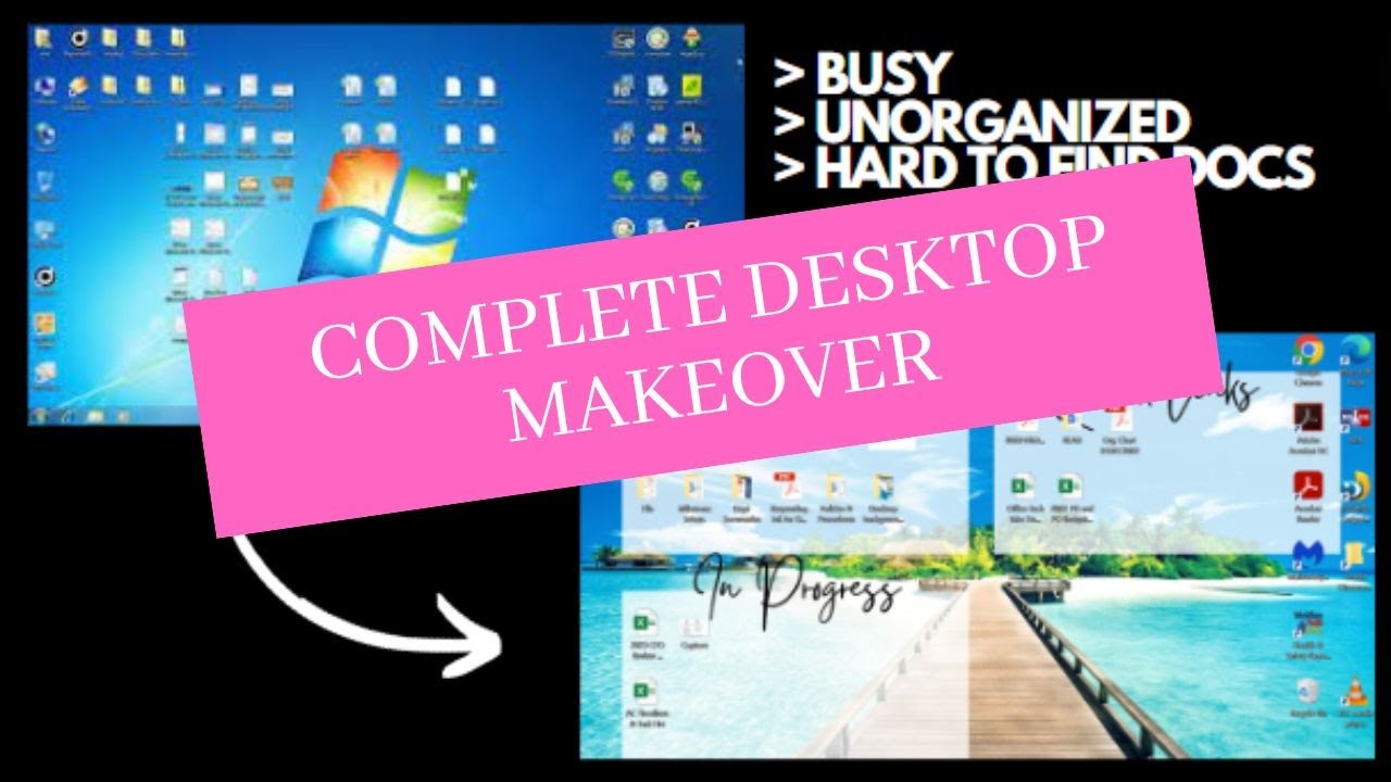 How to organize your desktop - THE RIGHT WAY