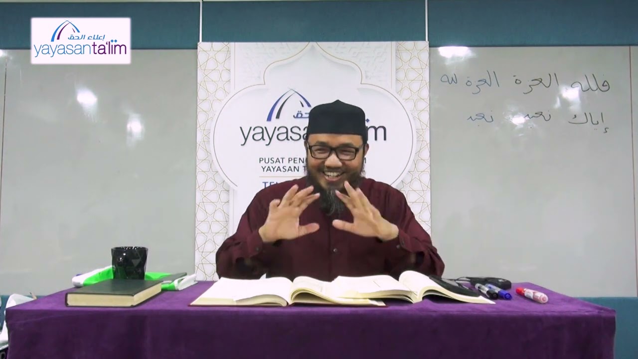 Yayasan Ta'lim: Tafsir & Tadabbur Al Quran (Surah Fatir) - Dr.Fadlan (Kelas 17) [01-11-2025]