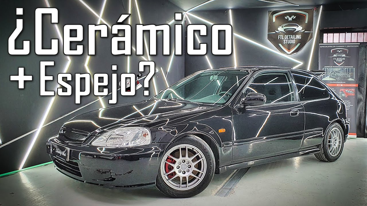 ¿Cómo aplicar un Coating Cerámico Efecto Espejo a tu Coche? Curso de Detailing FTL Detailing Studio