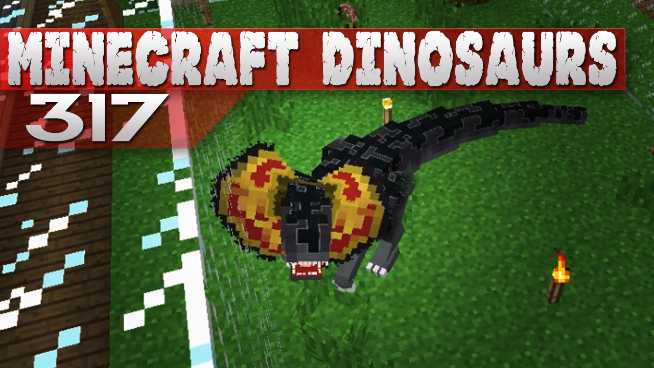 Minecraft Dinosaurs! || 317 || Dilophosaur Attack!