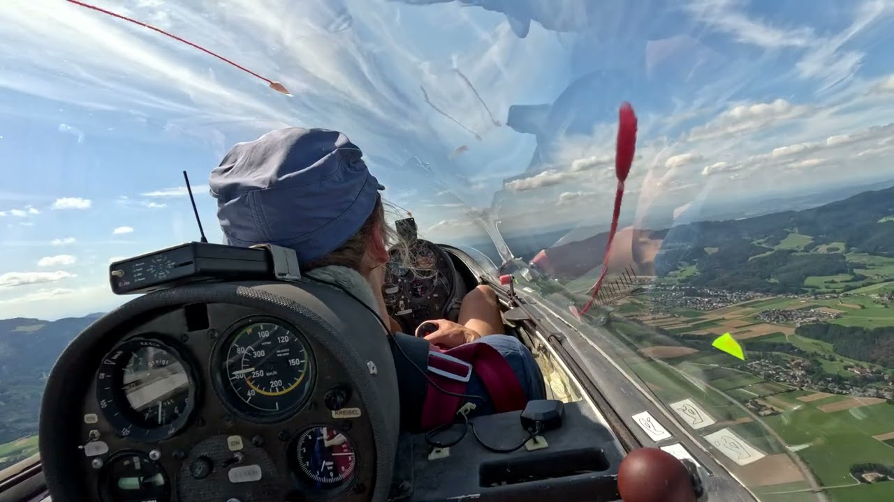 Kurzübung Sackflug & symmetrischer Strömungsabriss mit der SF34
