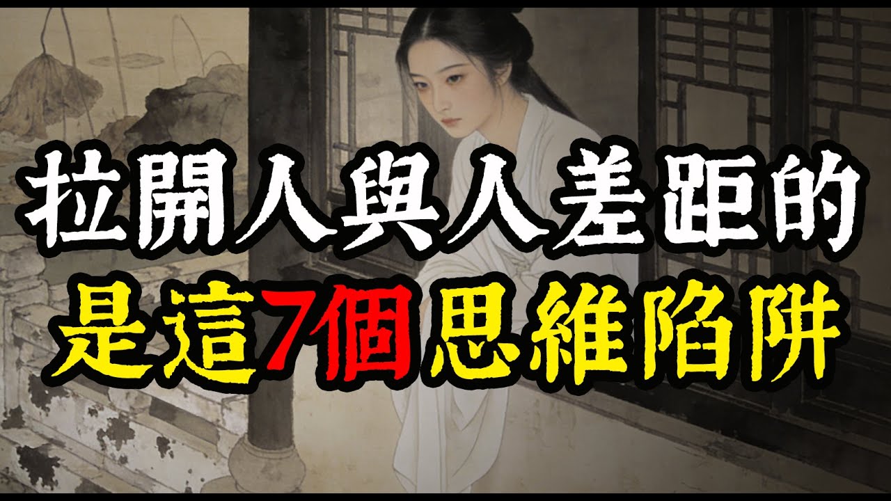 別讓「弱者思維」毀了你：這七個心靈枷鎖，是你與高手之間最大的鴻溝#個人成長 #思維陷阱 #認知覺醒 #職場進化 #心理建設 #打破思維牆 #自我提升 #成功心法