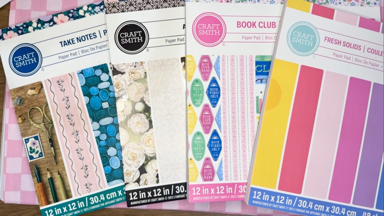 Brand New Craftsmith Paper Pads at Michaels! Full flipthrough! 🎀📚🦢