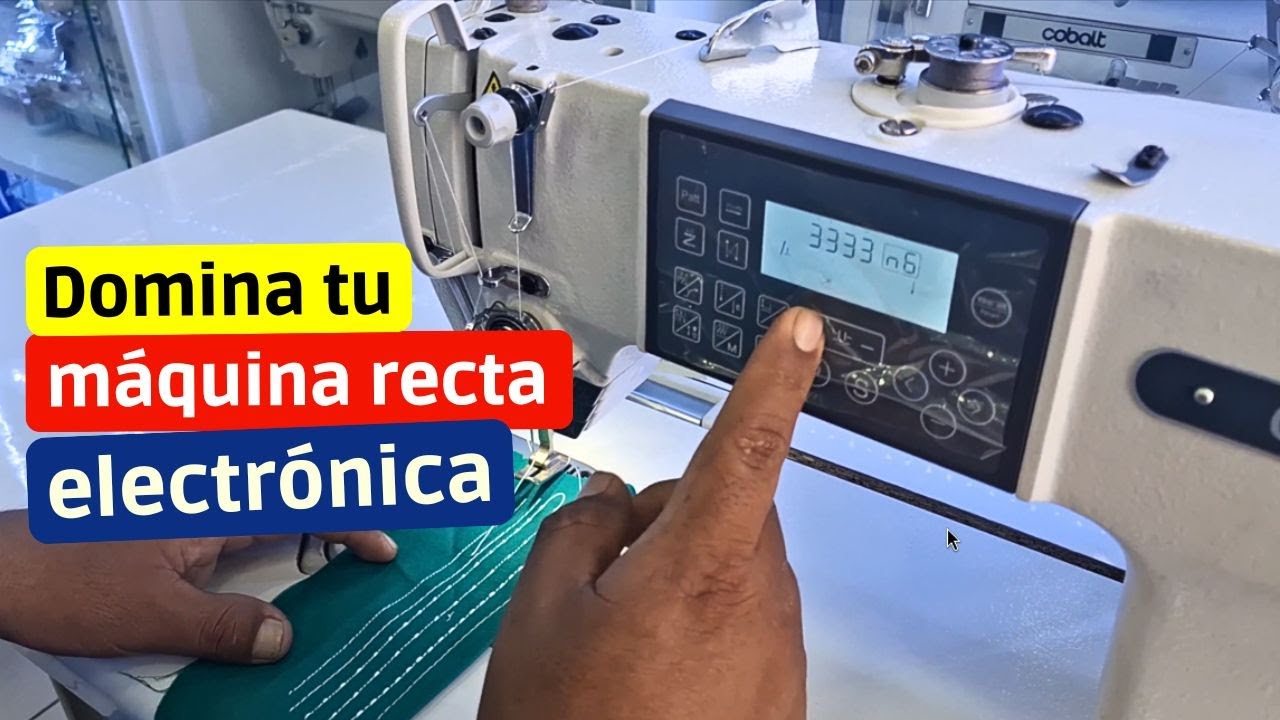 Recta Electr&oacute;nica Garfio Jumbo (Uso y Manejo)