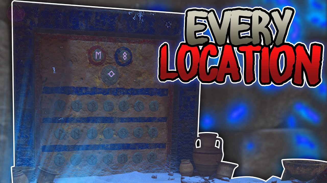 The Tortured Path - ALL 14 RUNE LOCATIONS & ALL 25 COMBINATIONS (Beneath The Ice Rune Step Guide)