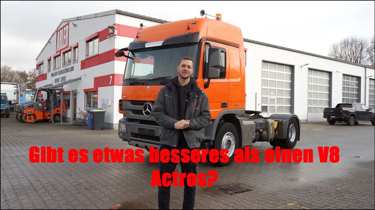 Meine persönliche Lieblingssattelzugmaschine! Mercedes-Benz Actros 1851 V8 - schwerer Abschied