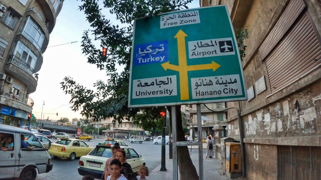 Aleppo (Syria), Sunset walk in 