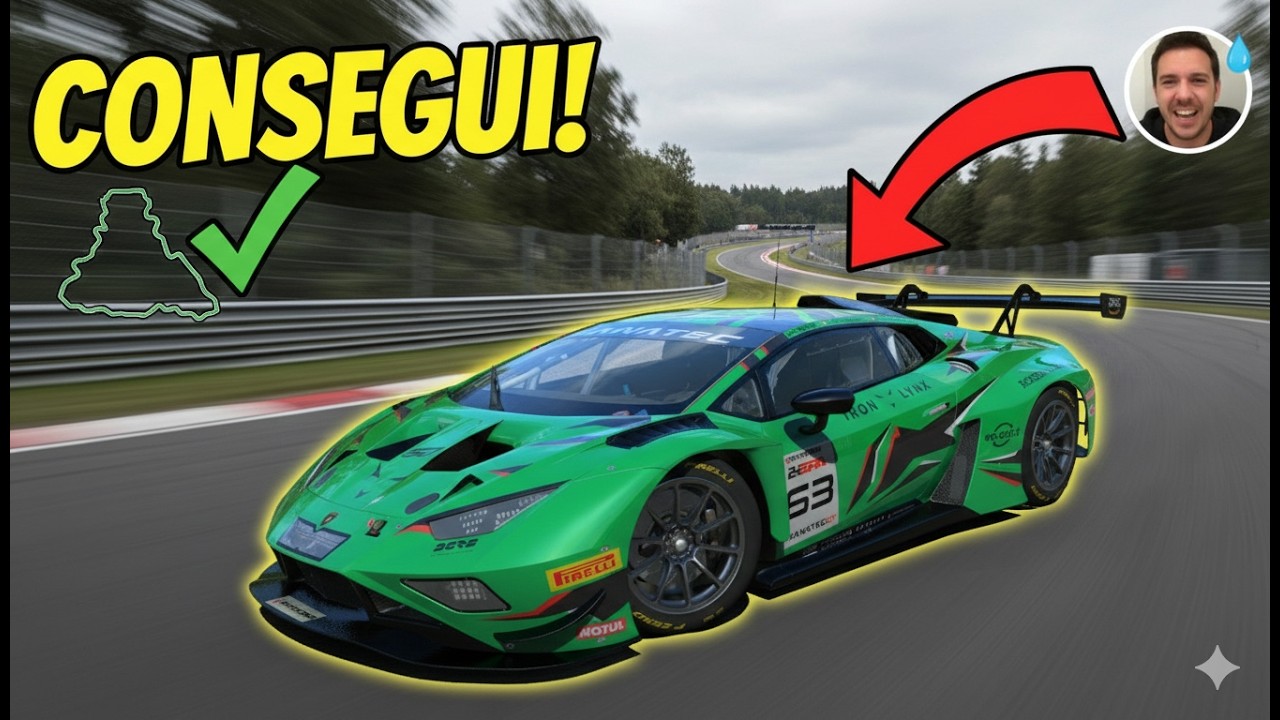 Sim Racing Journey | AC Nordschleife with Lamborghini Huracan
