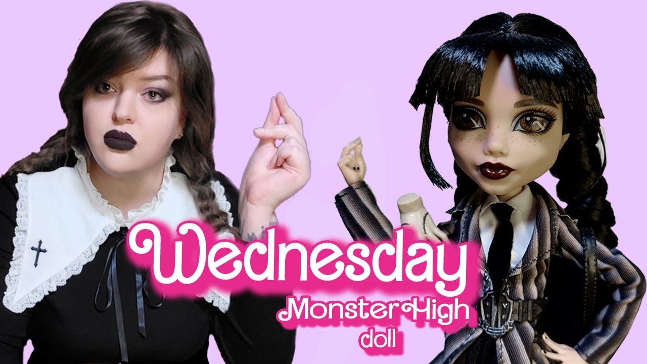 МРАЧНАЯ СРЕДА - Wednesday Addams Monster High doll 2024 - обзор и распаковка