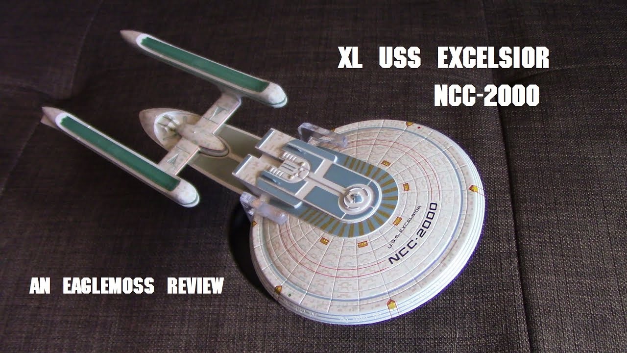 XL USS Excelsior NCC 2000 Eaglemoss Review