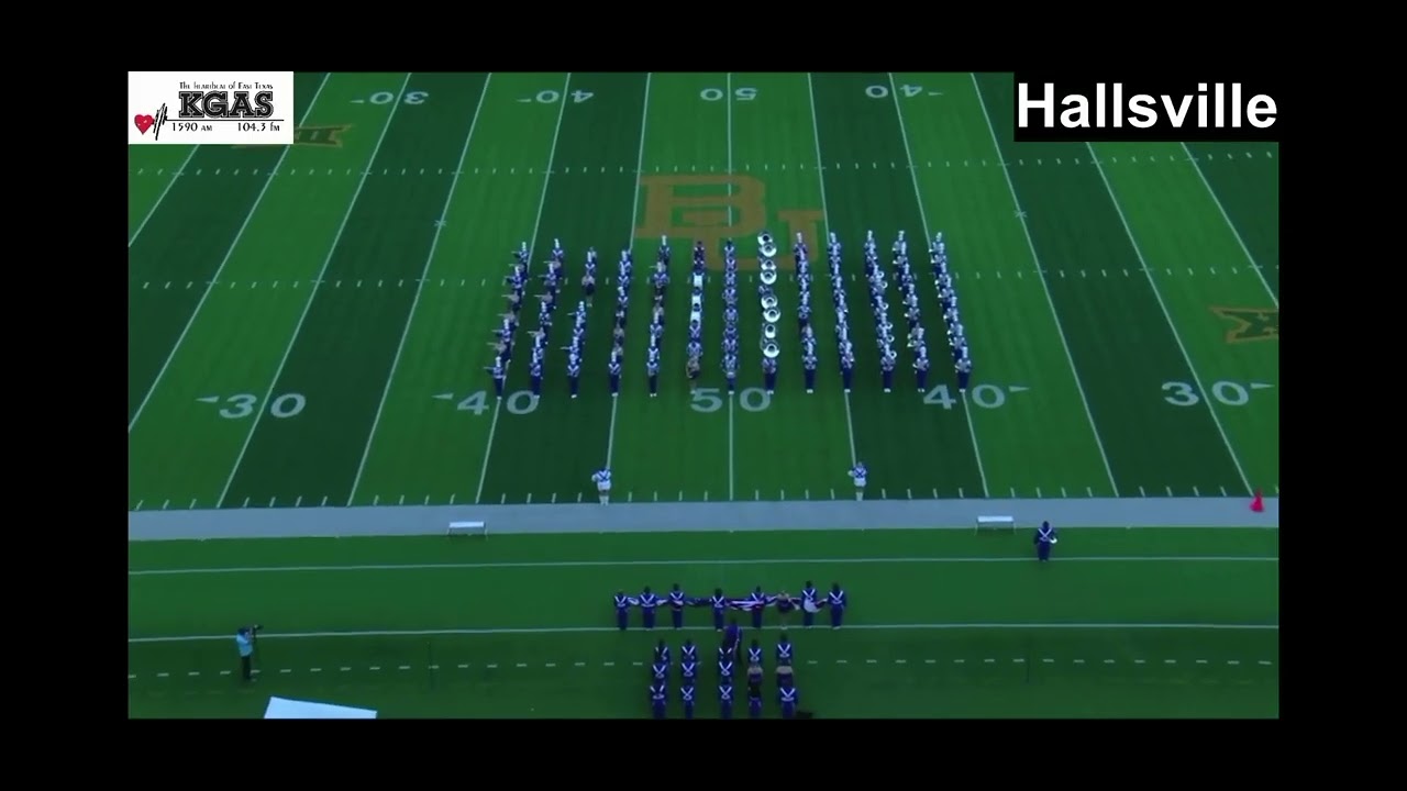Hallsville High School 5A/6A Preliminaries 2025 UIL State Military Class Marching Band Championships