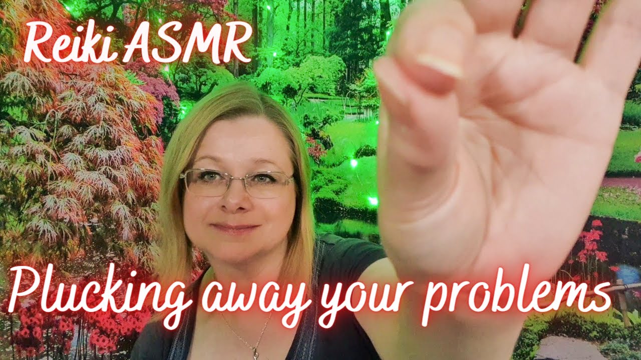 Reiki asmr. Let me take away your problems. Lepidolite crystal healing