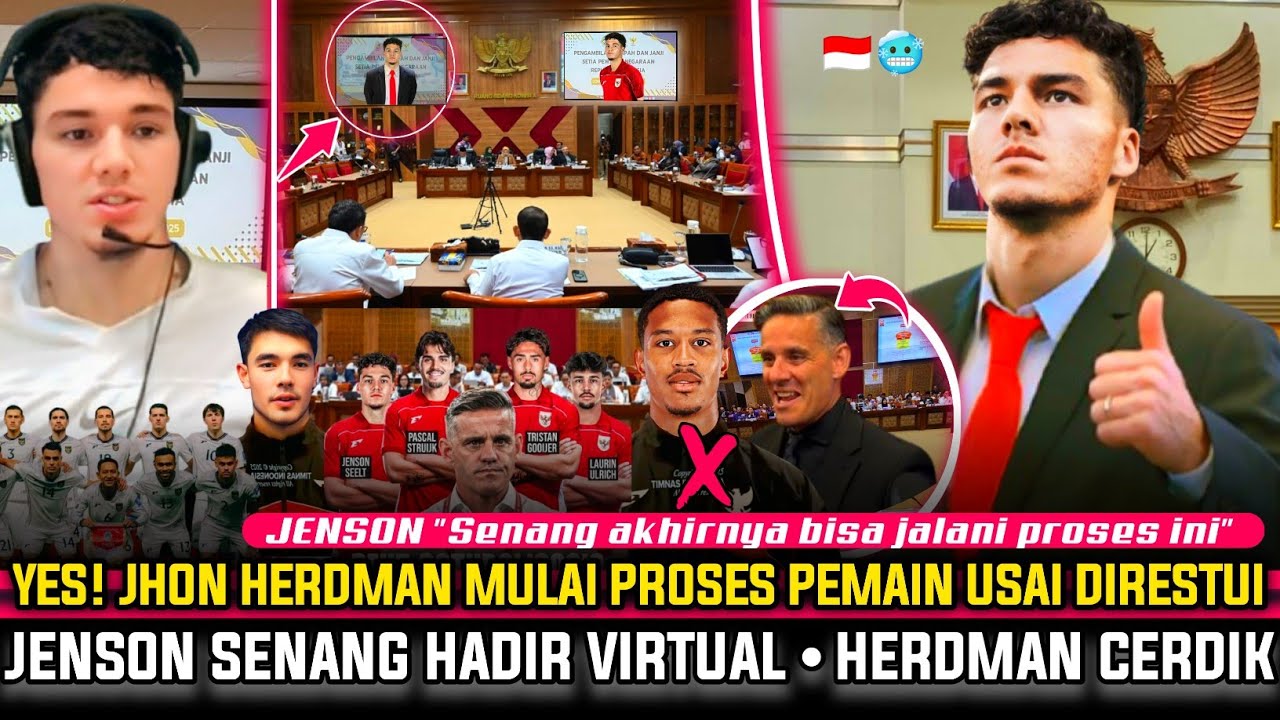 🔴 LANGSUNG DI MULAI! RESMI Nama JENSON SEELT Terdepan Jalani Proses~Herdman CERDIK Pilih Pemain INTI