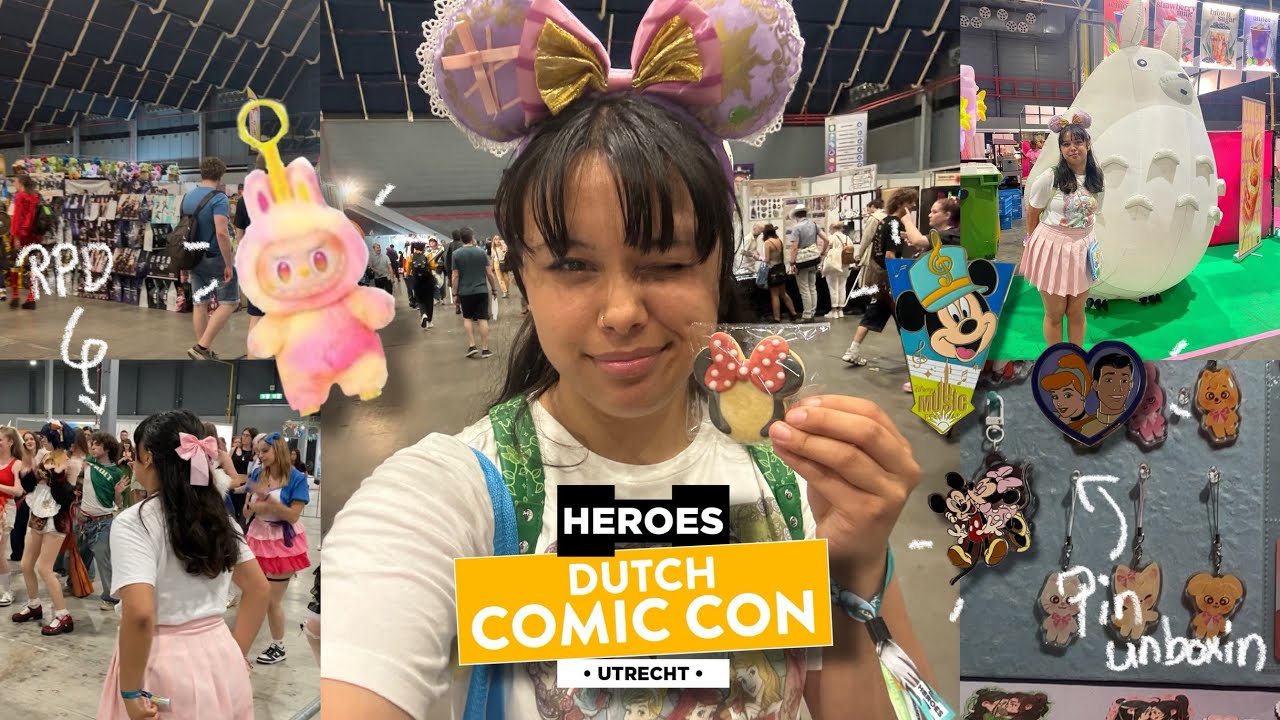 HEROES DUTCH COMIC CON 🦸‍♀️✨RPD, Pin Unboxing | Jaarbeurs Utrecht | 22.06.2025