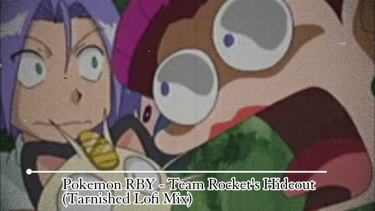 Pokemon Red and Blue - Team Rocket's Hideout (Tarnished Lofi Mix)