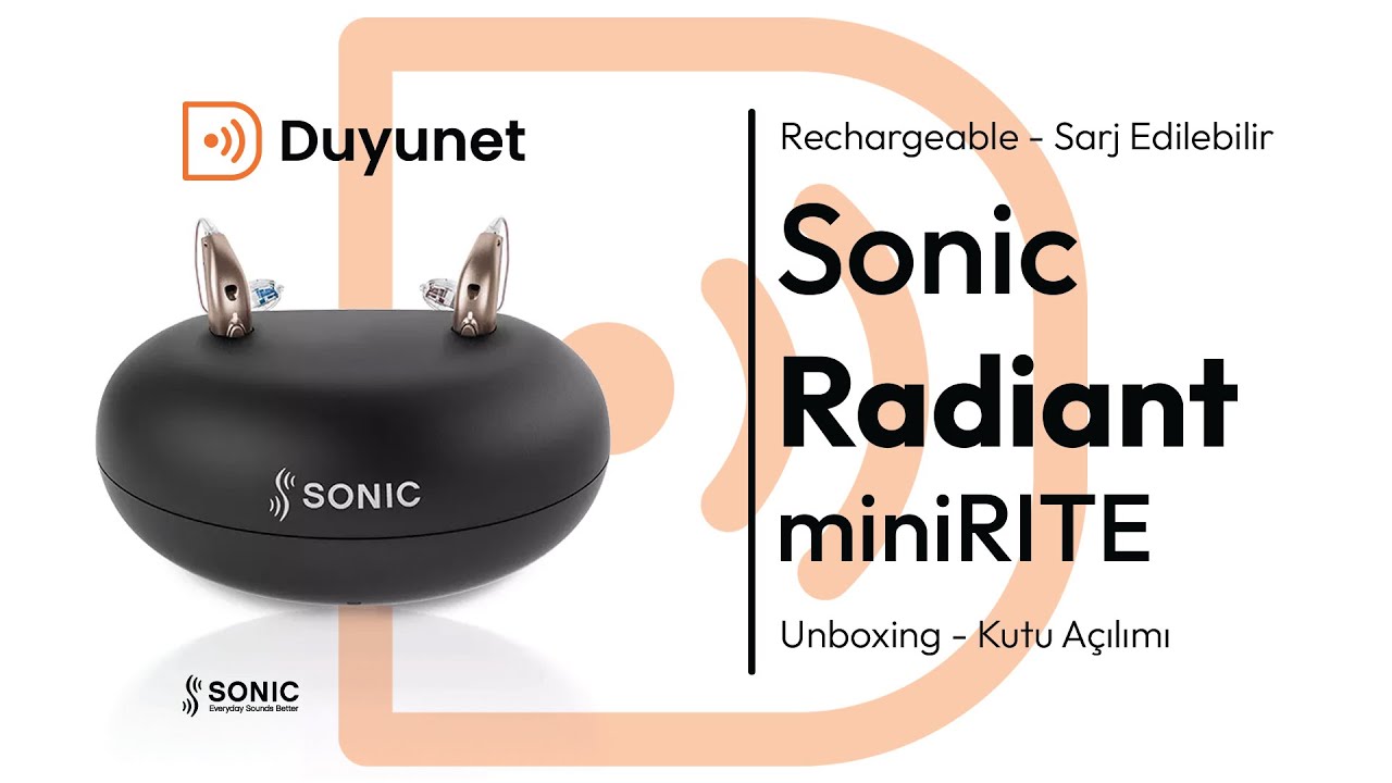 Sonic Radiant miniRITE Şarj Edilebilir Kutu Açılışı Rechargeable Unboxing