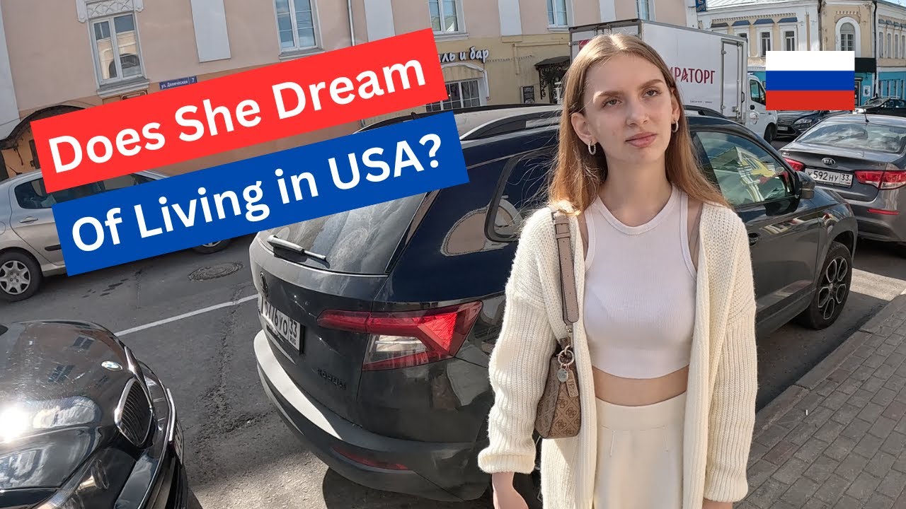 Хотят ли русские женщины жить в Америке? Интервью на улицах России