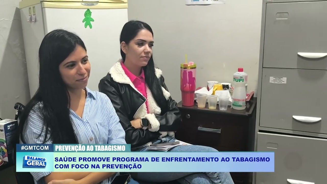 SAÚDE PROMOVE PROGRAMA DE ENFRENTAMENTO AO TABAGISMO  COM FOCO NA PREVENÇÃO
