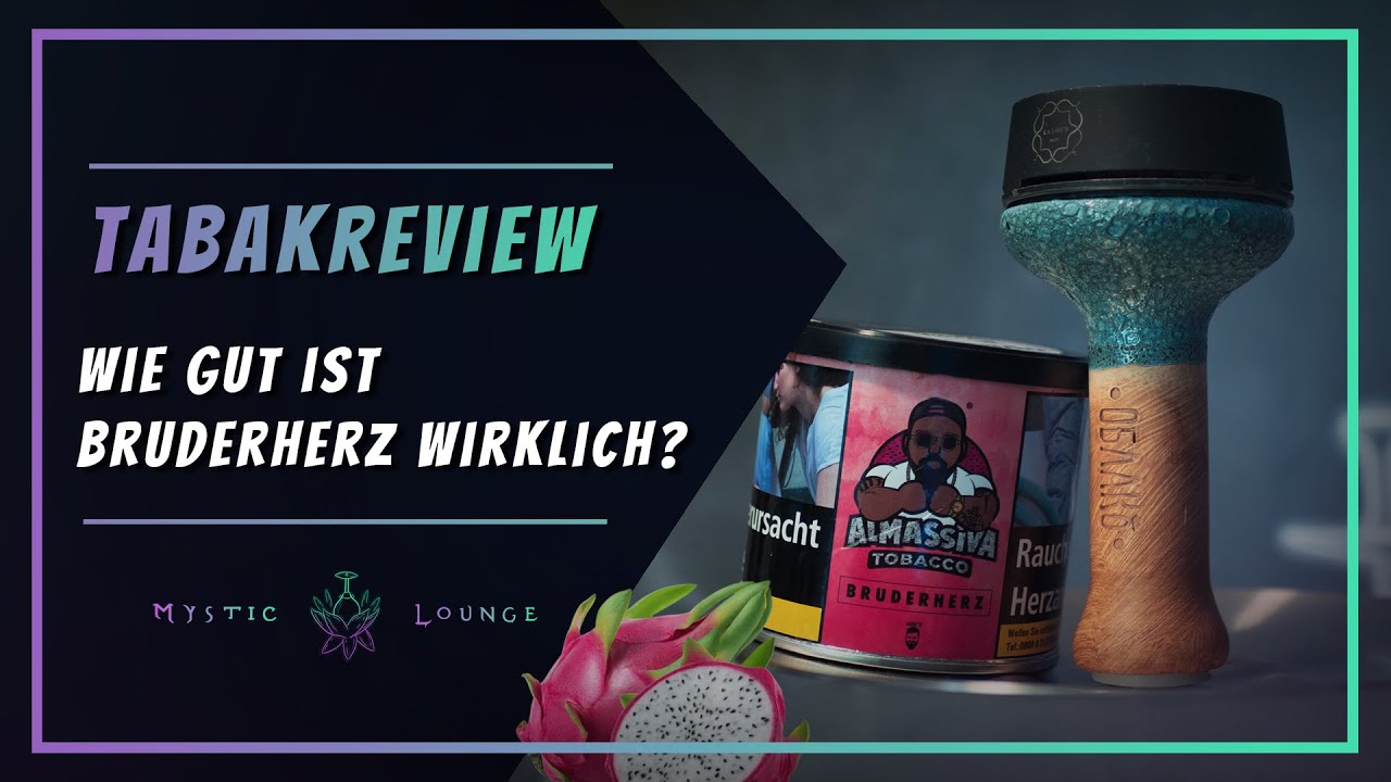 Der wohl BESTE DRACHENFRUCHT Tabak!?🐉 | AL MASSIVA - BRUDERHERZ - Review