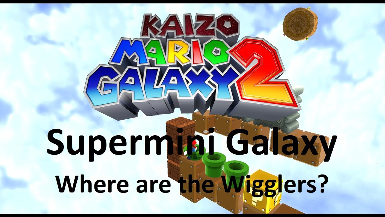 Kaizo Mario Galaxy 2 | Supermini Galaxy – Where are the Wigglers? | 100% Walkthrough