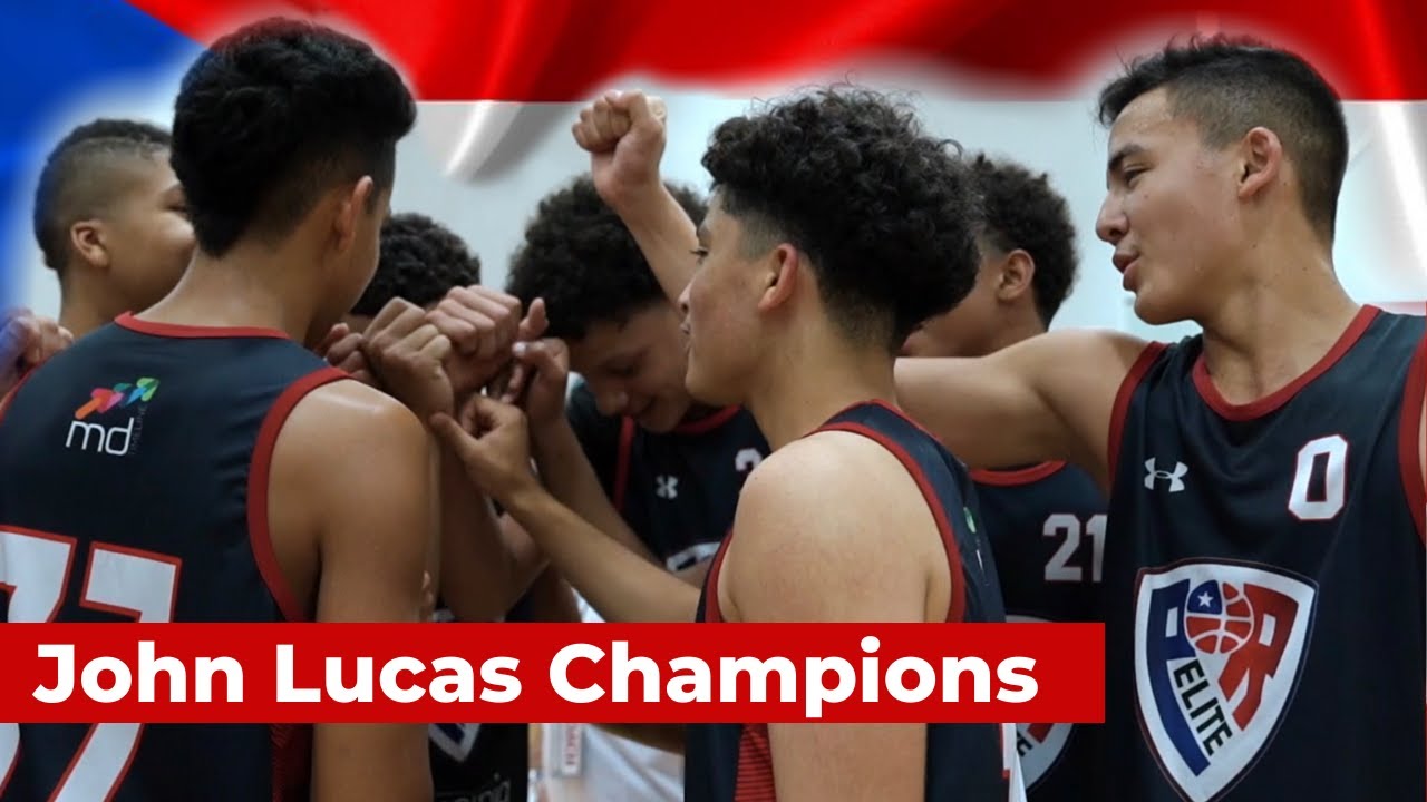 WE MADE 10 3's in the 1st HALF!!! - 8th Grade PUERTO RICO ELITE CHAMPS at John Lucas All Star 2022
