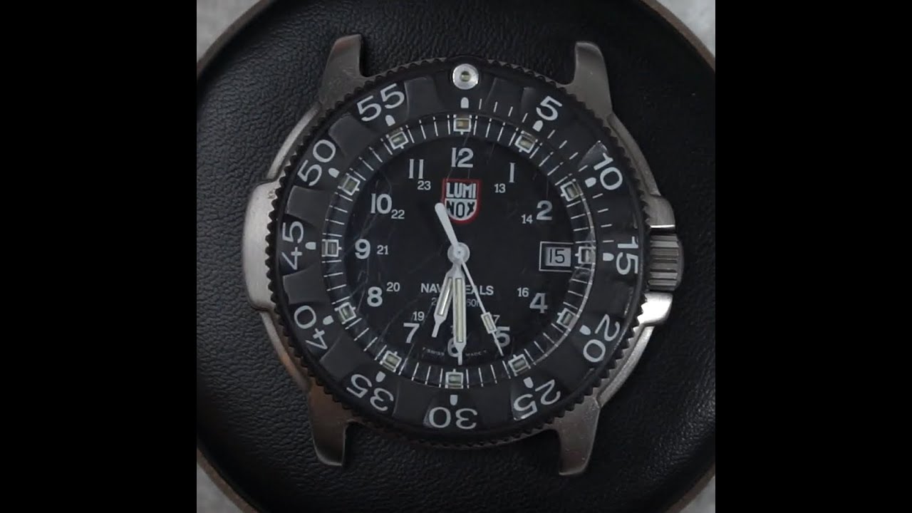 Luminox Navy Seals 3100 Traser 3H mbm mb-microtech W/ Swiss ETA 955.114 battery service & review