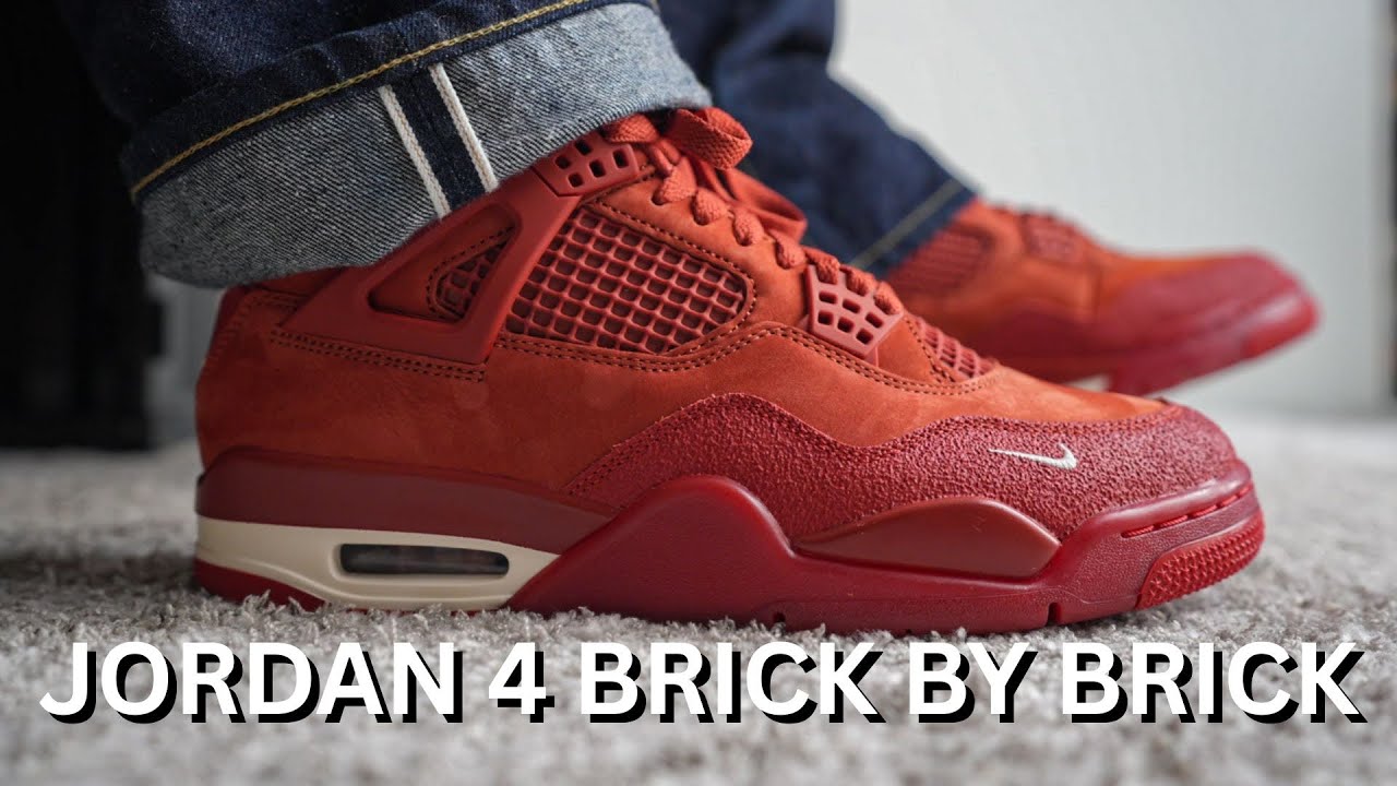 AIR JORDAN 4 BRICK BY BRICK REVIEW and ON FEET