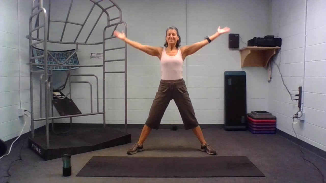 Mon Valley YMCA Workout Total Body Training (bodyweight intervals)