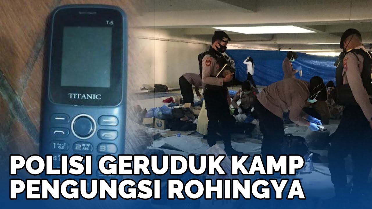 Polisi Geruduk Kamp Rohingya, tak Disangka Ditemukan