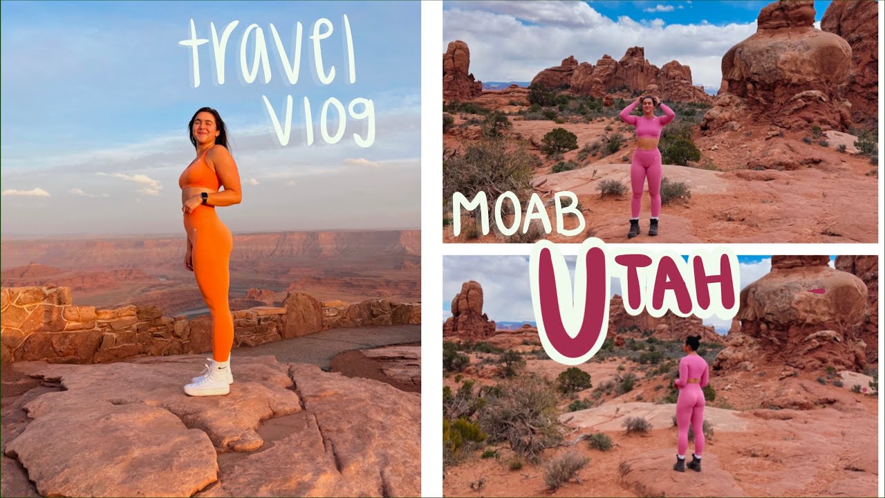 TRIP TO MOAB | Travel Vlog | Hiking + Cutest Air BnB