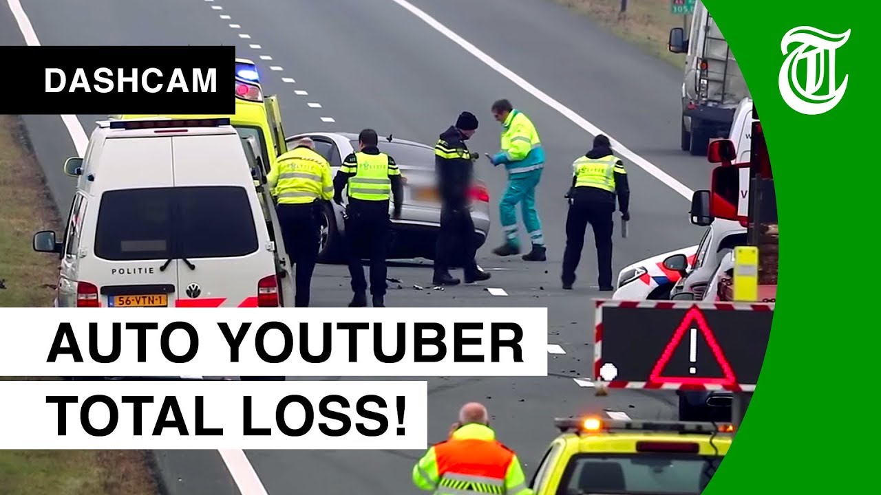 Kijk mee met 'lachgas-crash': 'Het gaat NU fout!' - DASHCAM #125