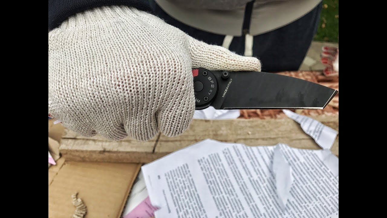 Extrema Ratio BF2 Tanto - небольшой тест