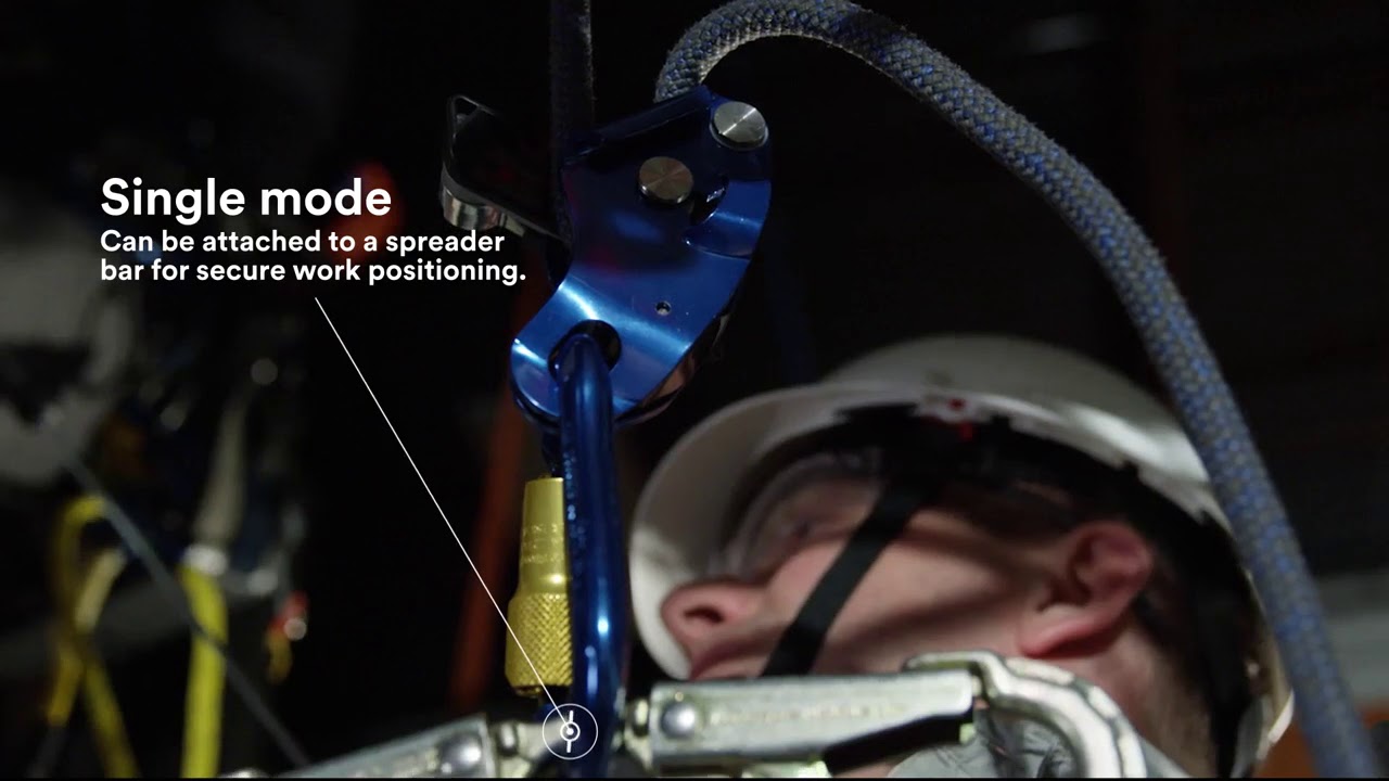 3M™ DBI-SALA® Trigger X Adjustable Rope Positioning Lanyards Application Video