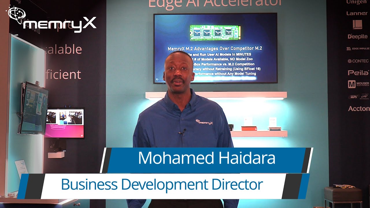 MemryX ISC West 2025 booth tour