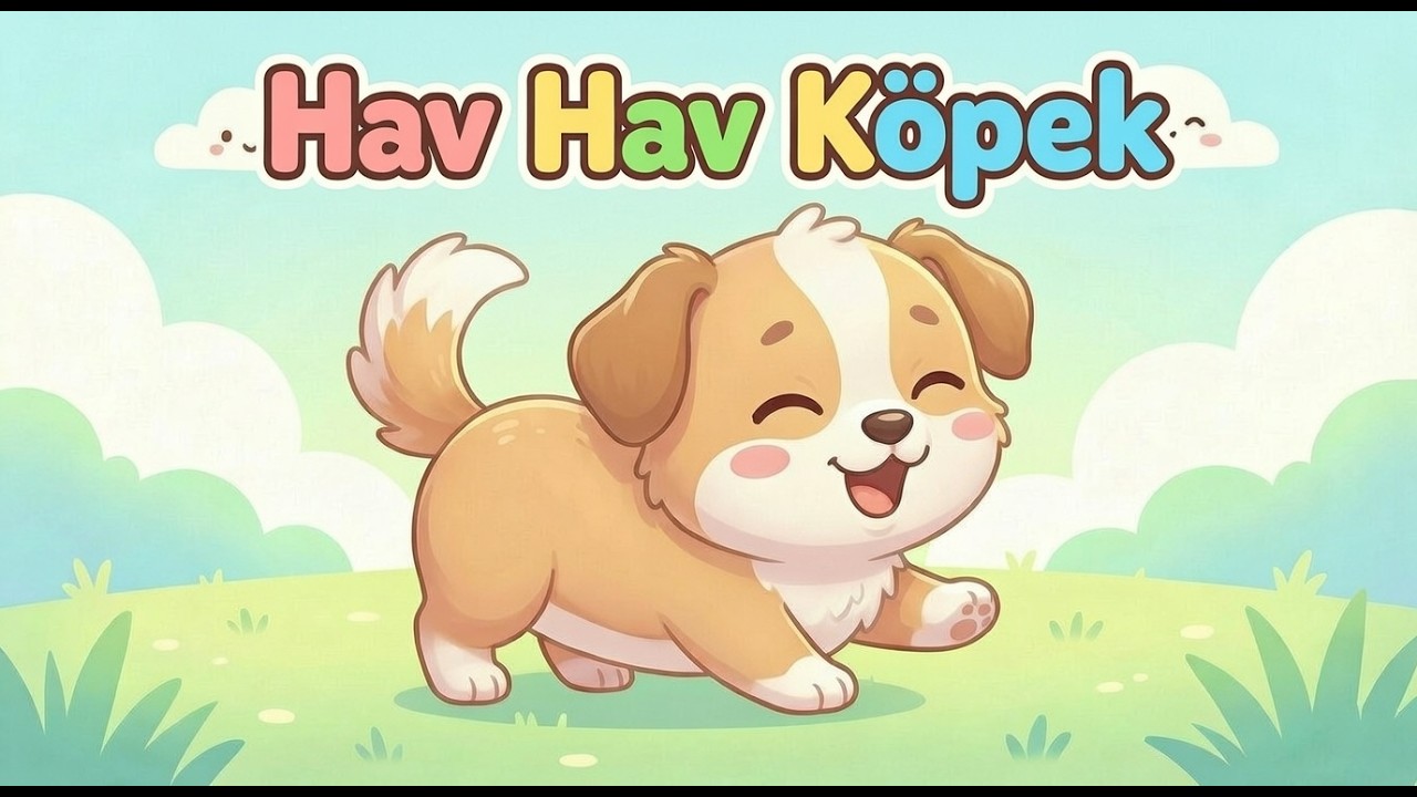 Hav Hav Köpek Şarkısı | Eğlenceli Çocuk Şarkısı 🐶