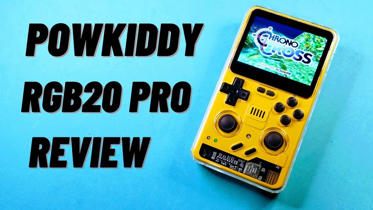 Powkiddy RGB20 PRO Review: Um Port&aacute;til Vertical Com Uma Pegada Diferente