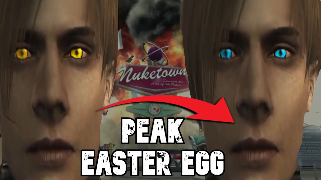 BO2 Zombies: Nuketown Cataract Surgery Easter Egg