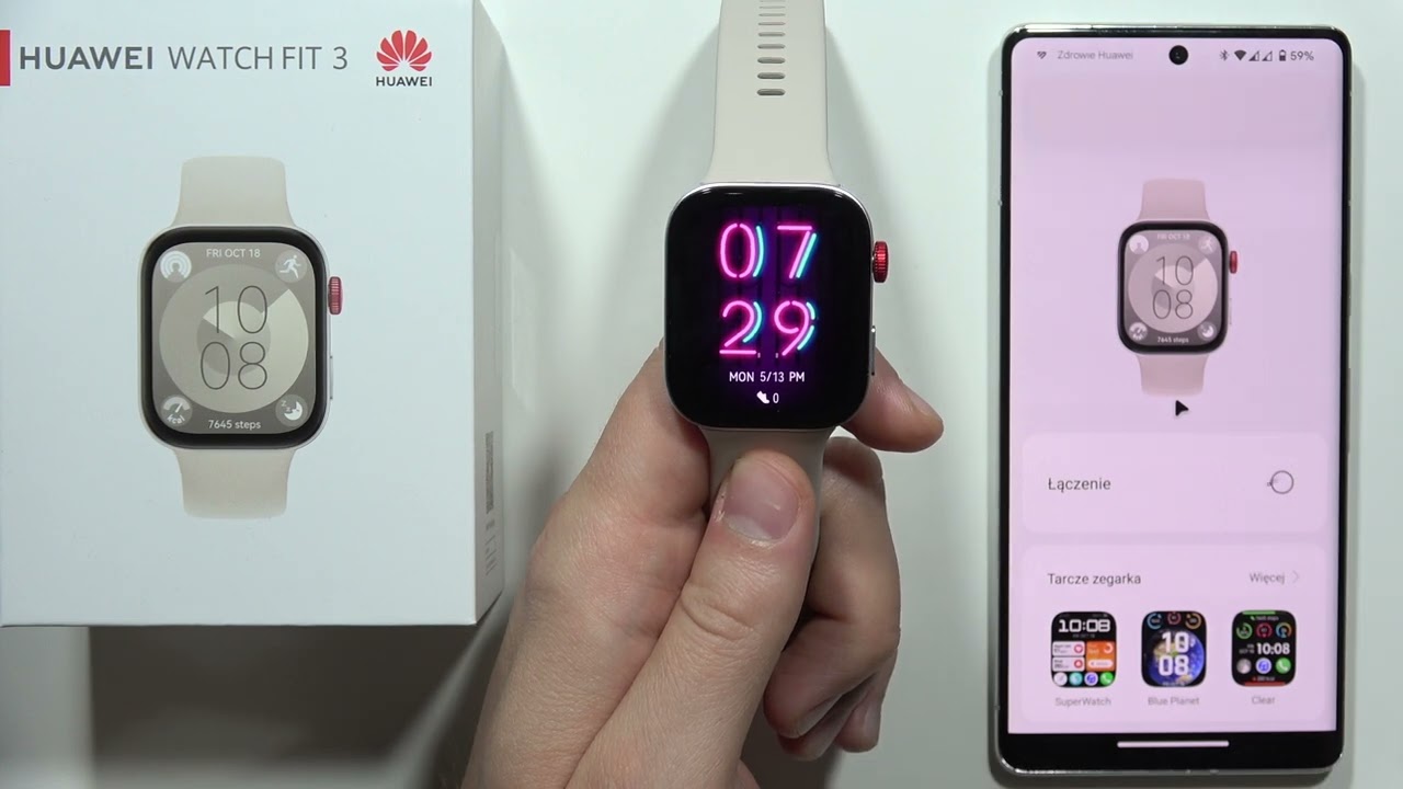 HUAWEI Watch Fit 3 - Najciekawsze funkcje