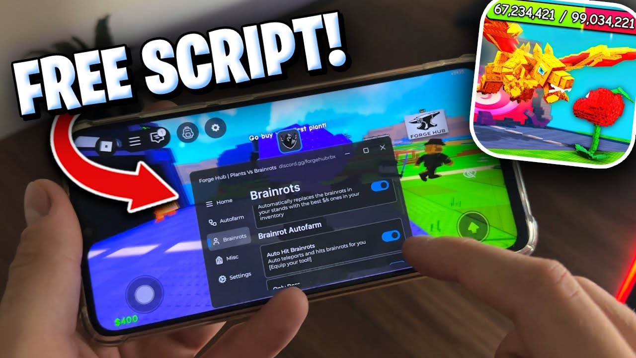 Plants vs Brainrots Script - Plants vs Brainrots Script No KEY - Script Plants vs Brainrots 🌾 WORKS!