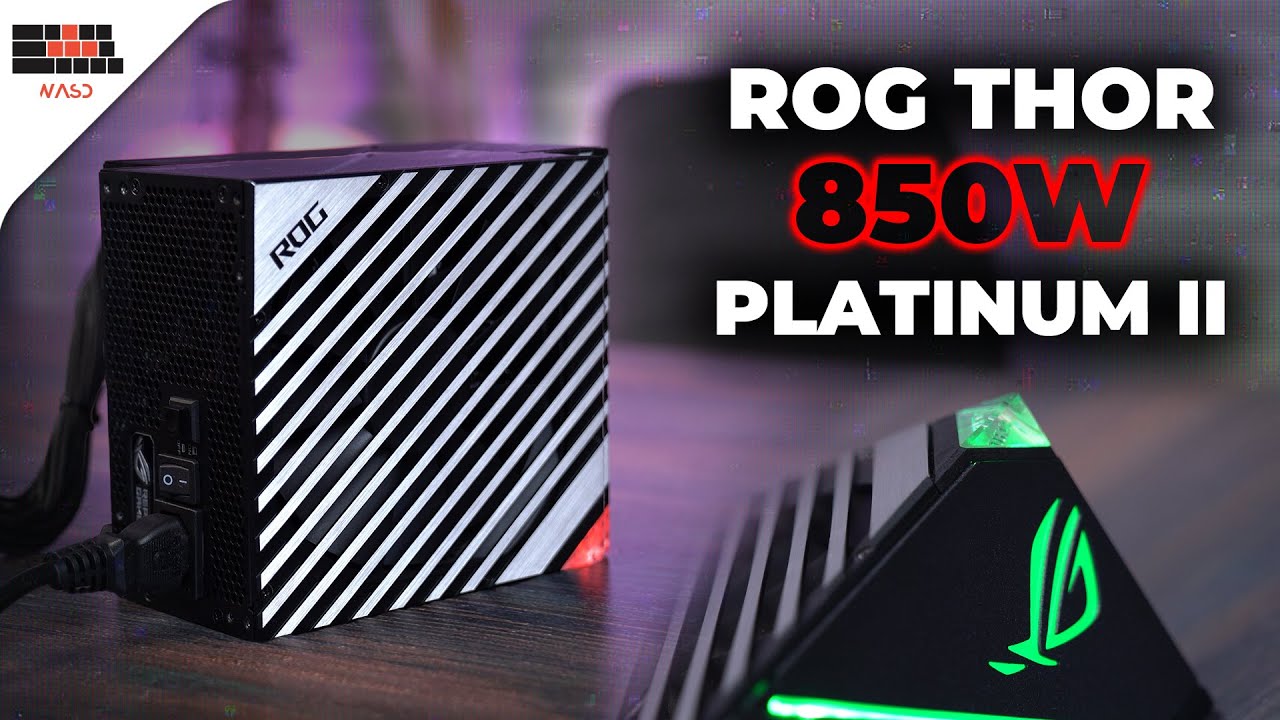 ROG Thor 850W Platinum II REVIEW - PSU with OLED display
