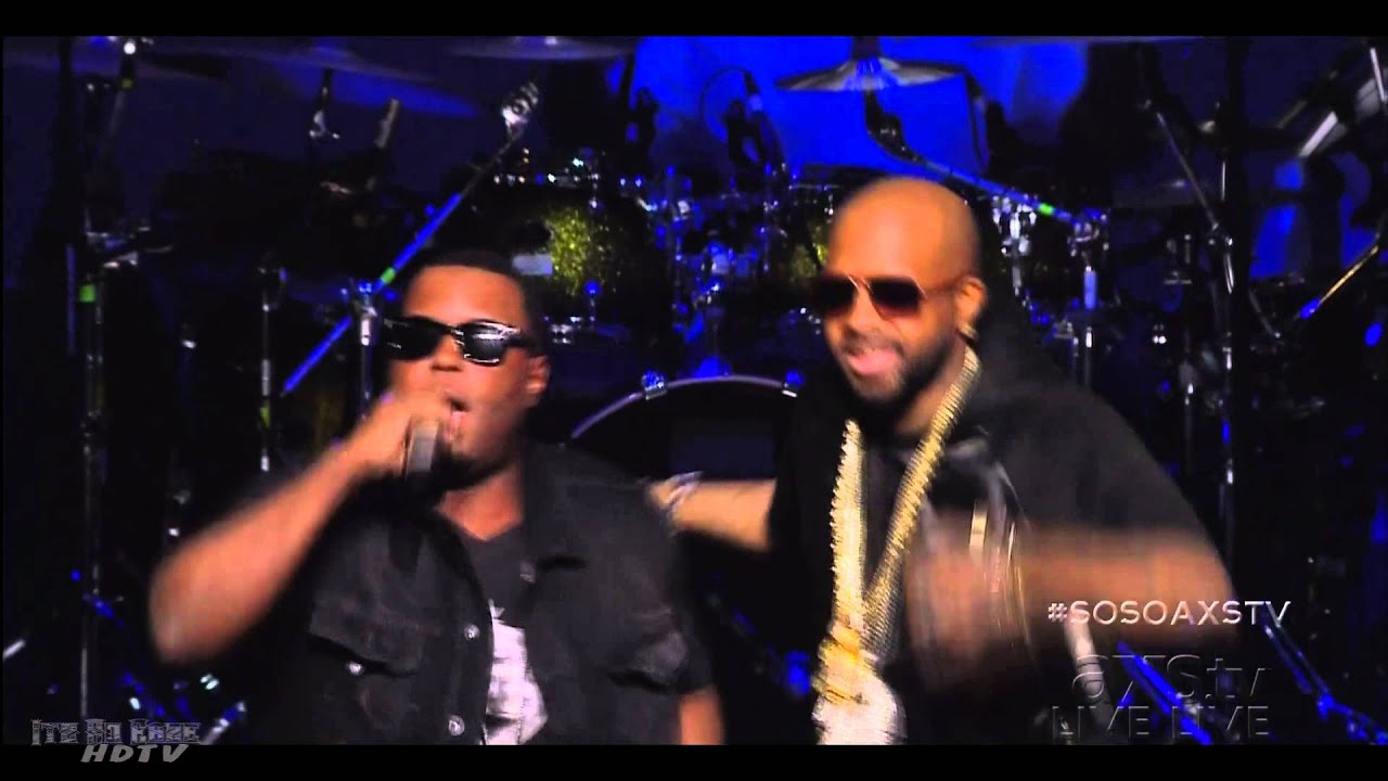 JD, Da Brat, Bow Wow & Dem Franchize Boyz at the So So Def 20th Anniversary Concert
