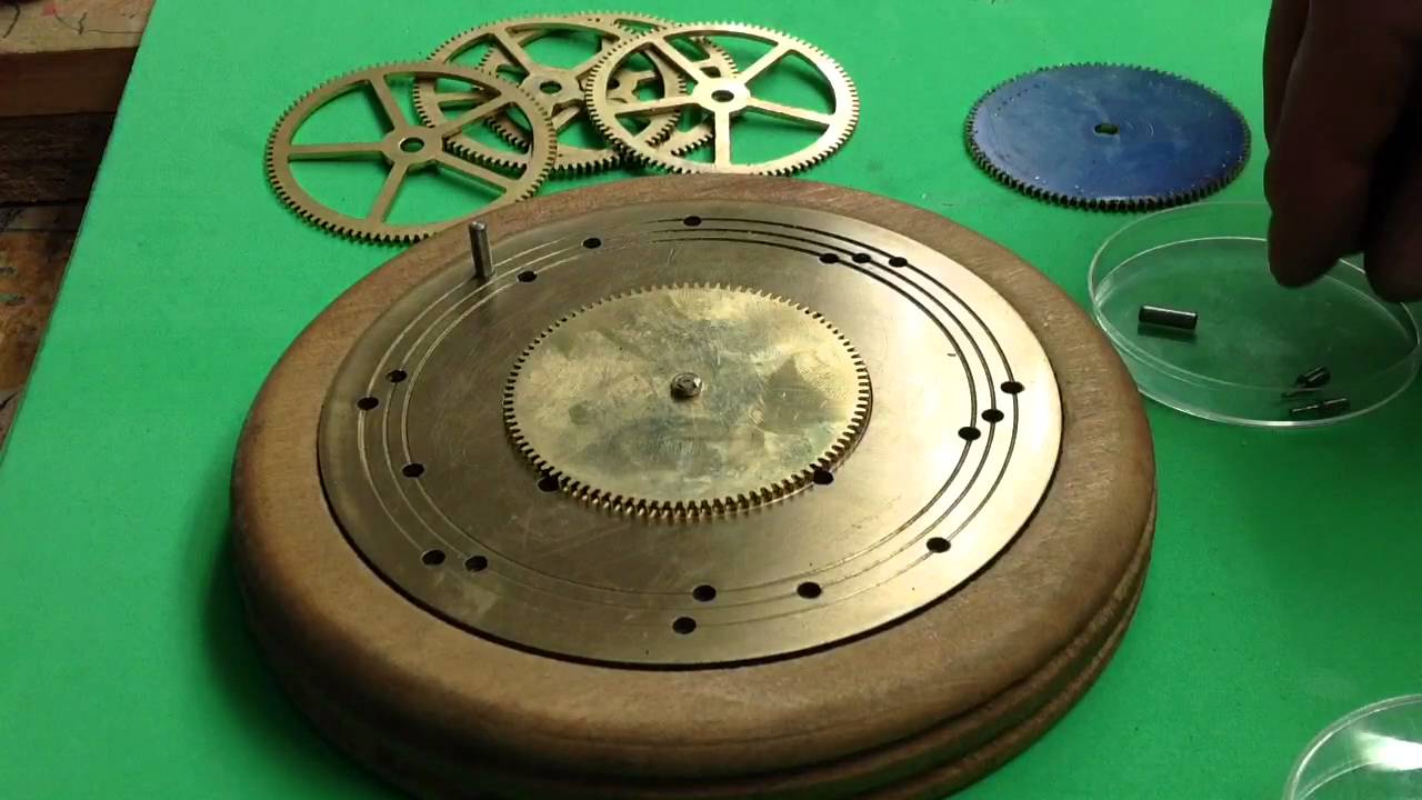 Clockmakers Clock Wheel Crossing Out Marking Jig
