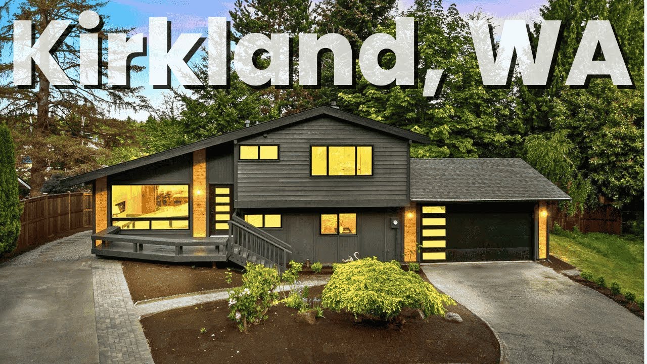 Kirkland, WA Beautifully Like New Construction Home in Finn Hill