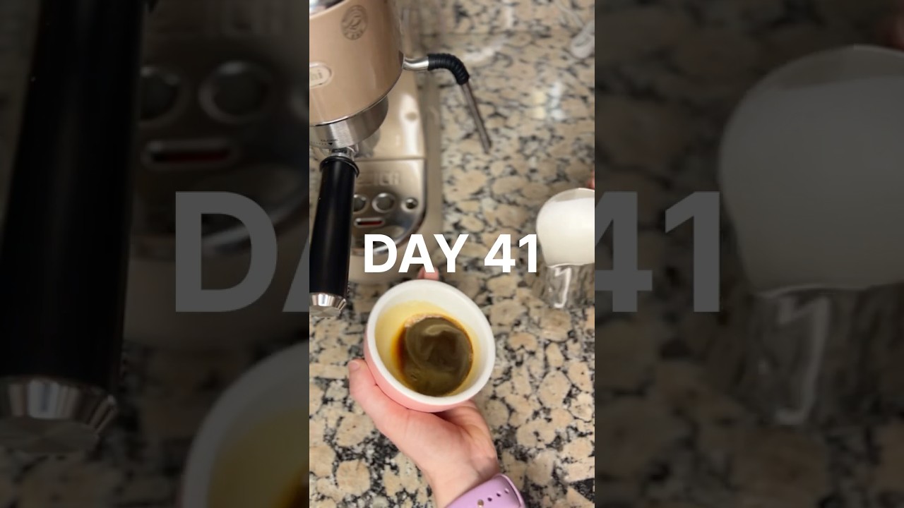 Day 41: A perfect heart today, finally! ☕  #day41 #latteart #coffeetime #delonghidedica #barista