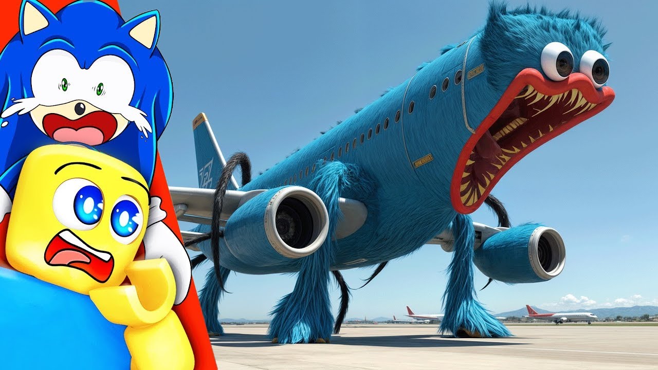 Huggy Wuggy got CORRUPTED by Infected Sky?!