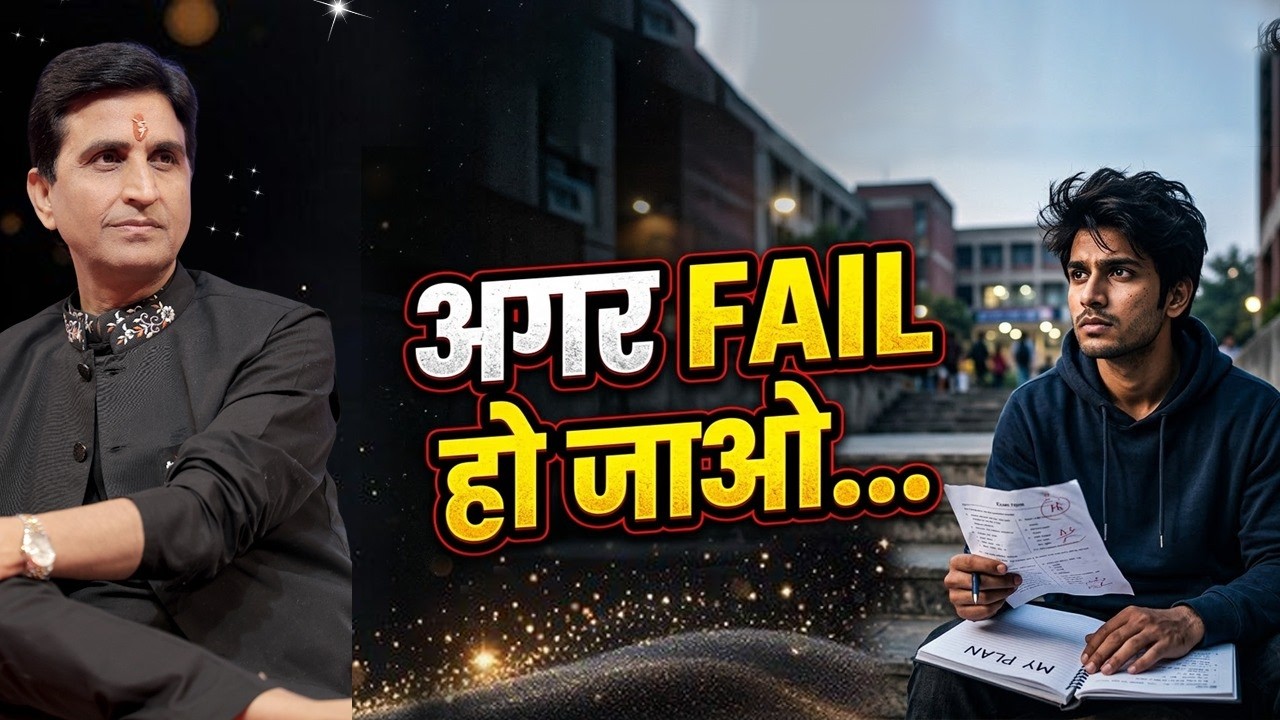 Video देखने के बाद खत्म हो जाएगा FAIL होने का डर | Dr Kumar Vishwas | Motivational Speech