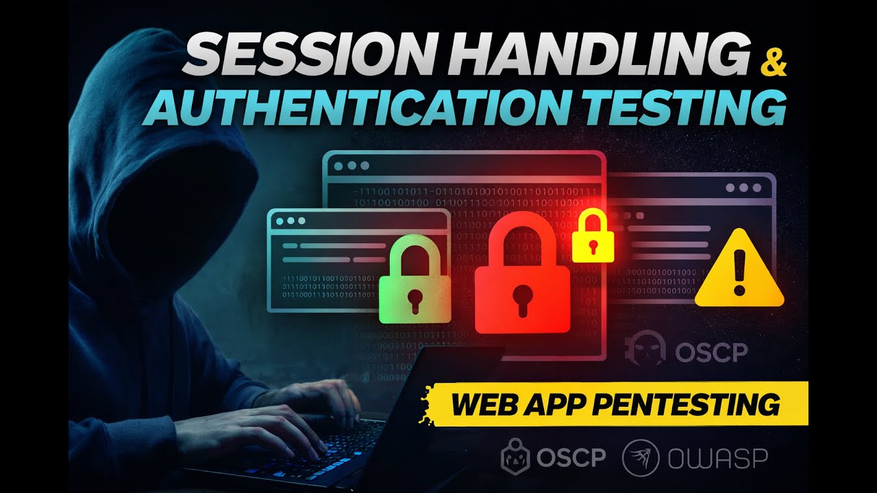 Introduction to Session Handling & Authentication Testing (Web App Pentesting)
