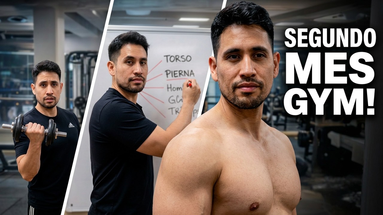 Cómo empezar en el gym: Tu SEGUNDO MES en el GYM